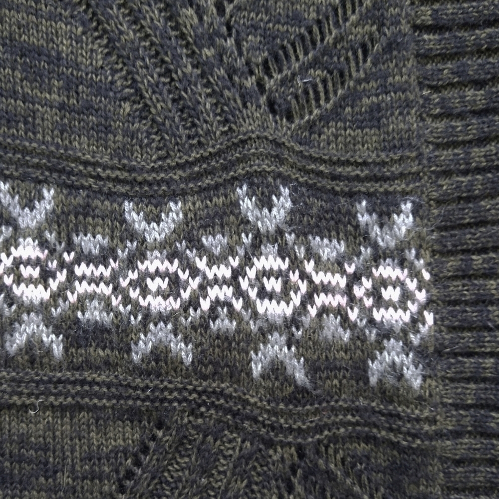 Torrid Multicolor Geometric Pattern Open Front Ca… - image 6